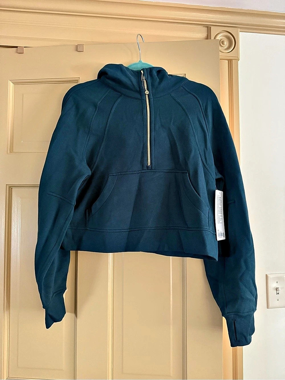 lululemon Scuba Oversized Half-Zip Hoodie Half-Zip Hoodie in Blue XS/S NWT